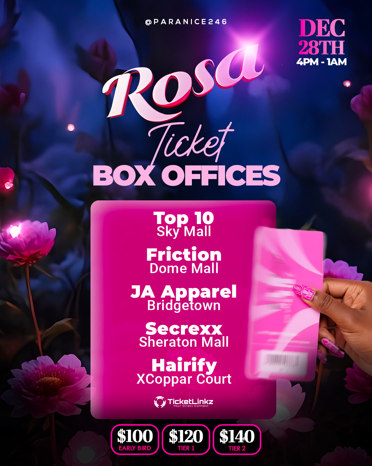 Rosa Box Offices artwork
